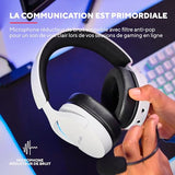 TRUST Casque gaming sans fil FAYZO DUAL Wireless - White