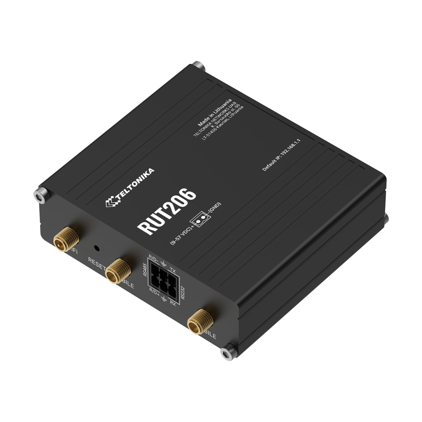 TELTONIKA NETWORKS RUT206 Industrial 4G Router