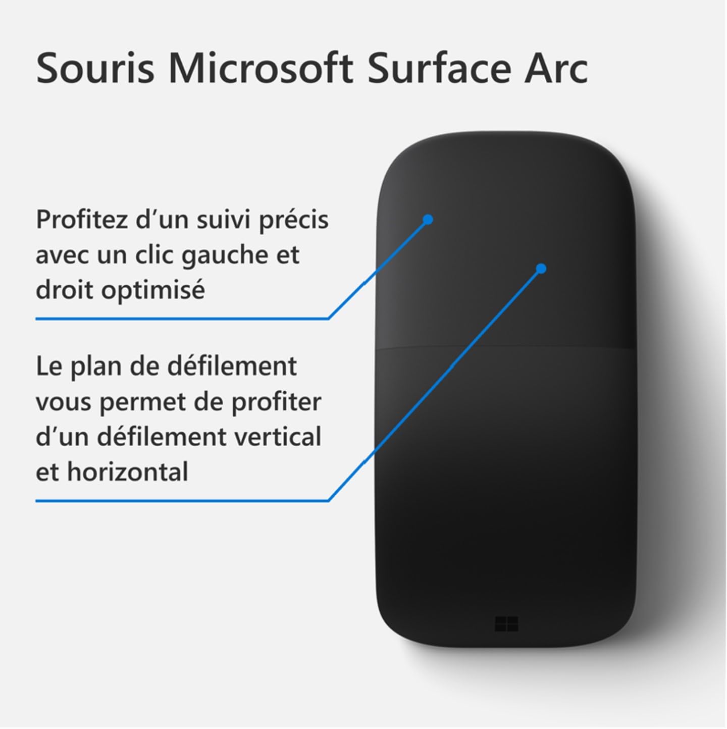 MS Srfc Arc Mouse Bluetooth Black