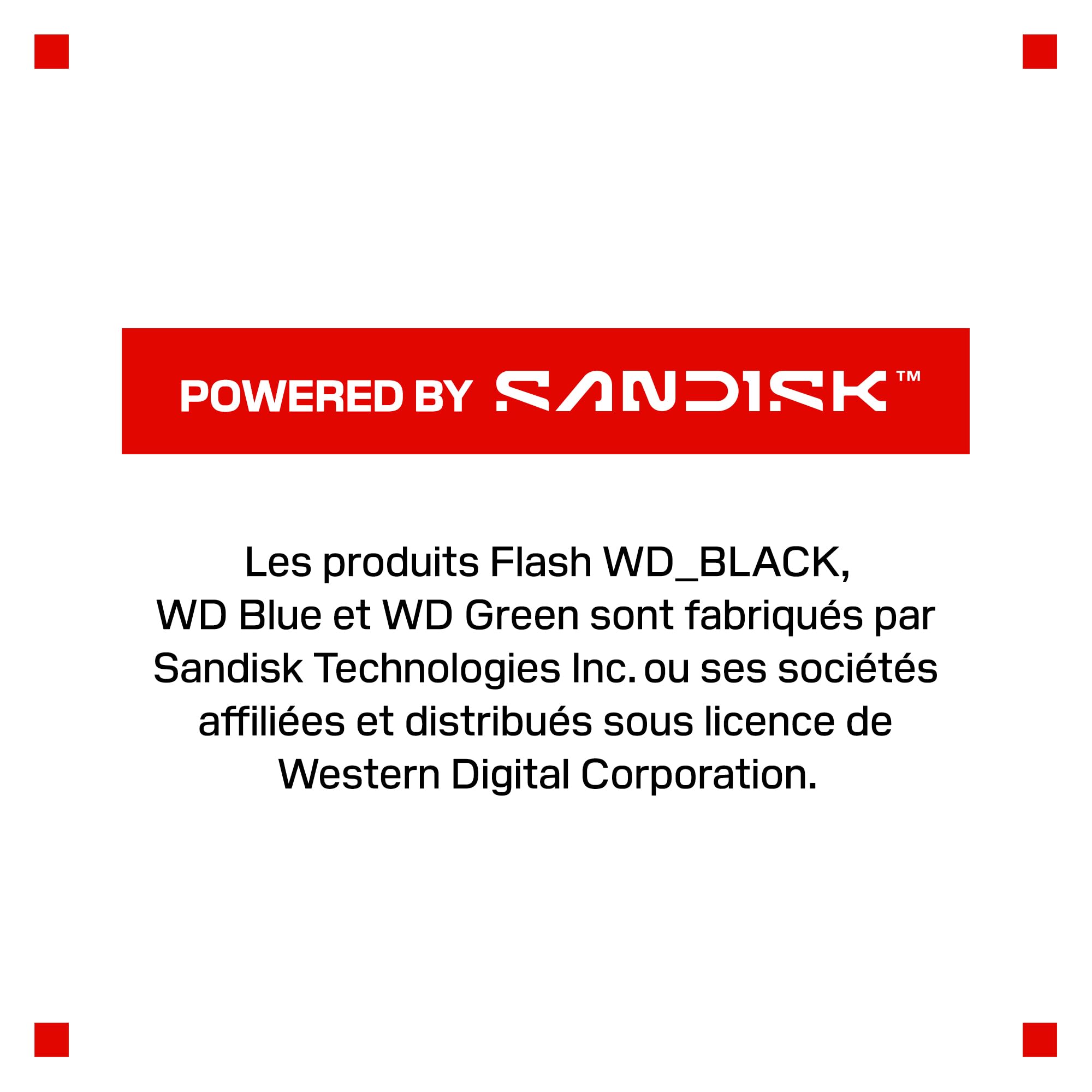 WD Black SN8100 NVMe SSD 4To M.2 2280 W/Heatsink POWERED BY SANDISK