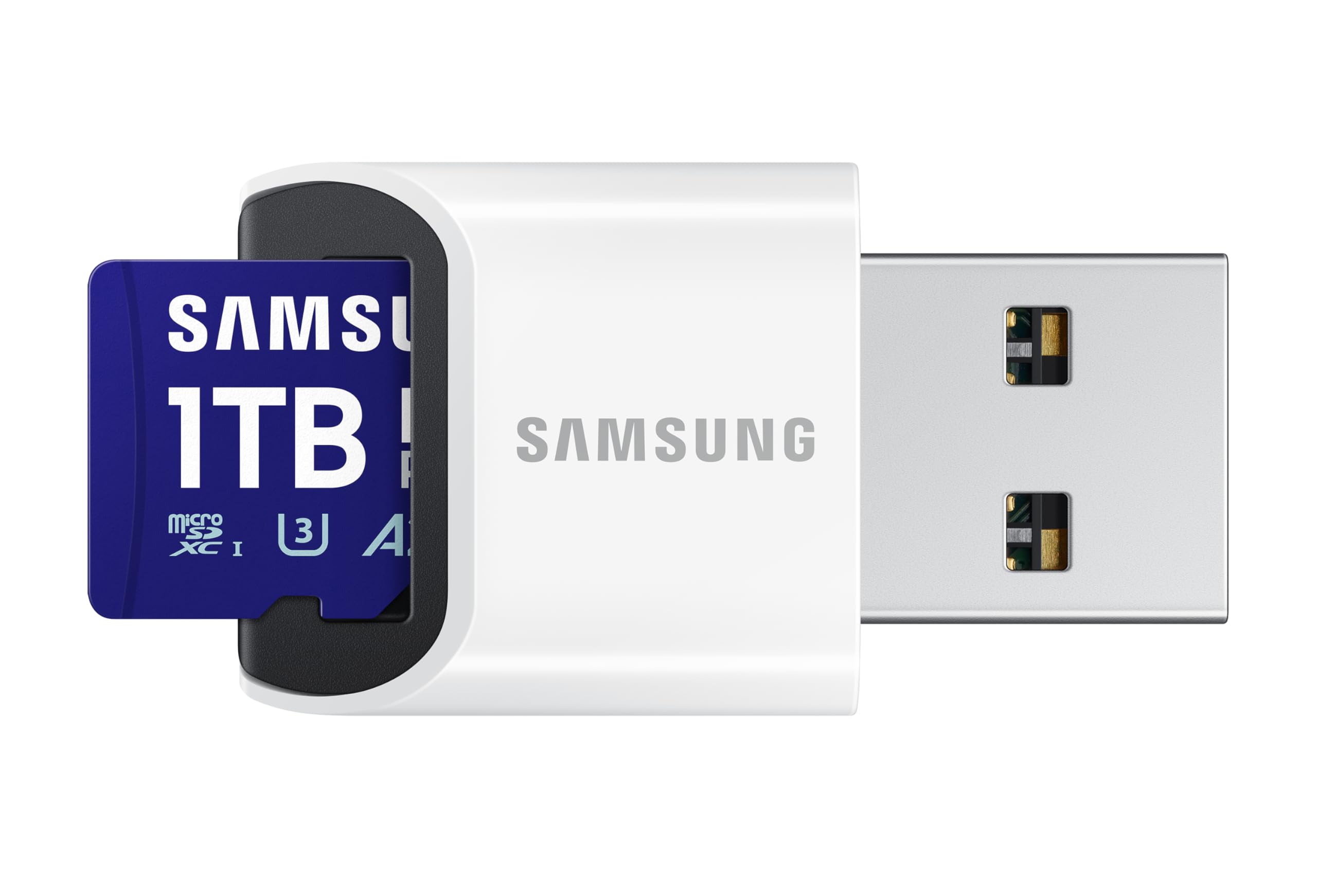 SAMSUNG PRO Plus microSDXC 1To +USB reader UHS-I U3 Full HD & 4K UHD up to 180Mo/s read up to 130Mo/s write memory card 2024
