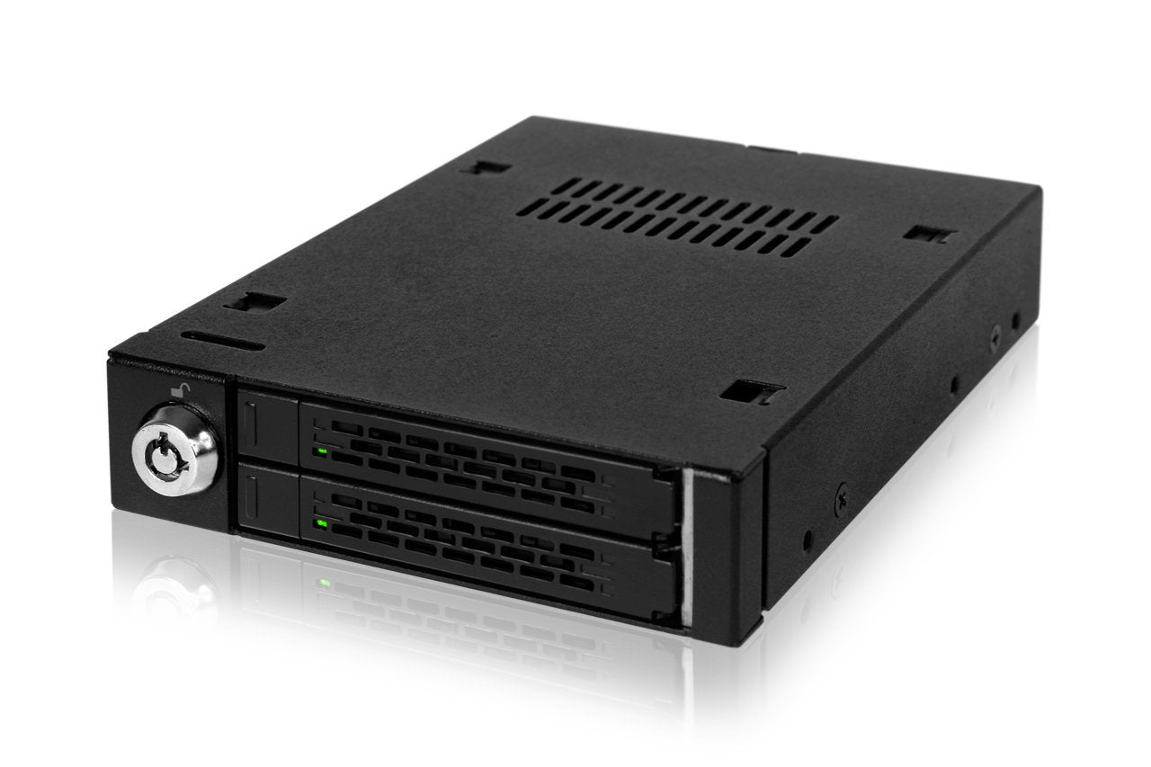 ICY DOCK Rack amovible MB992SK-B 2 disques SATA 2.5"