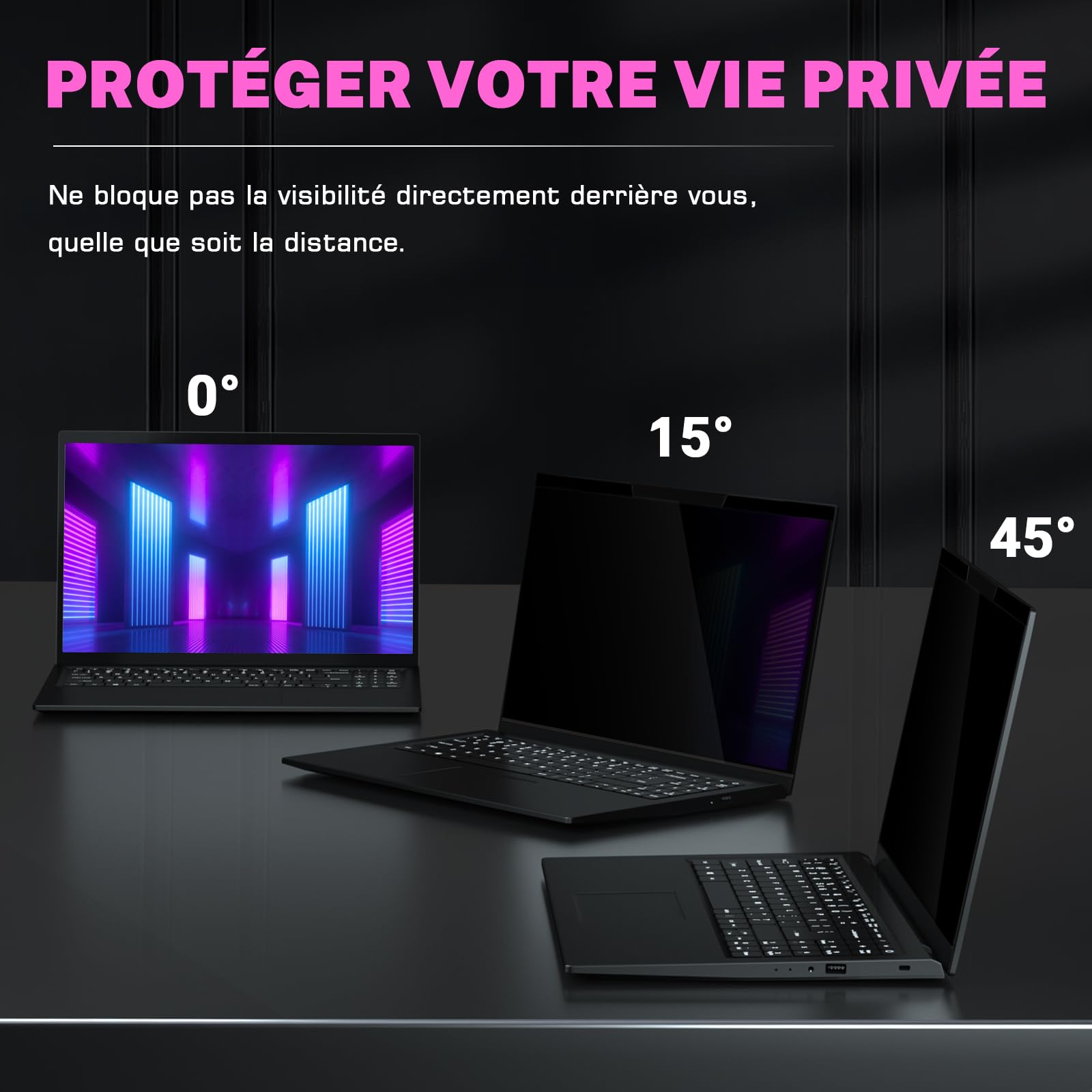 Privacy Filter 2-way magnetic Universal