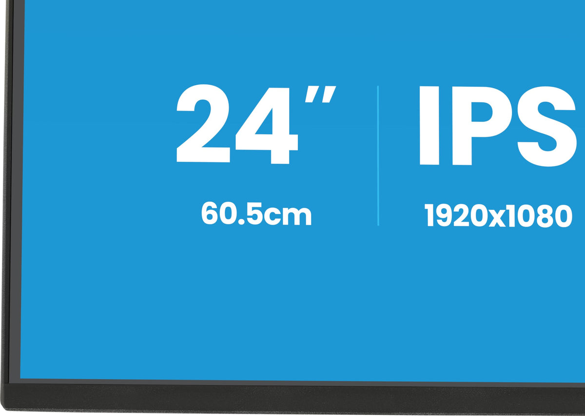 24" IPS 4-side slim bezel Green Choice E