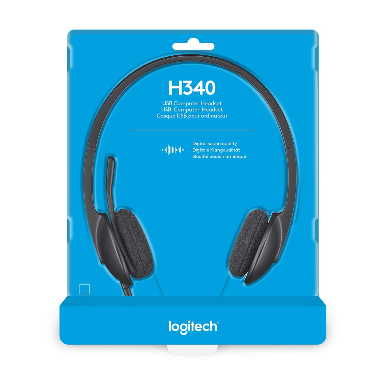 LOGITECH USB Headset H340 Headset on-ear wired
