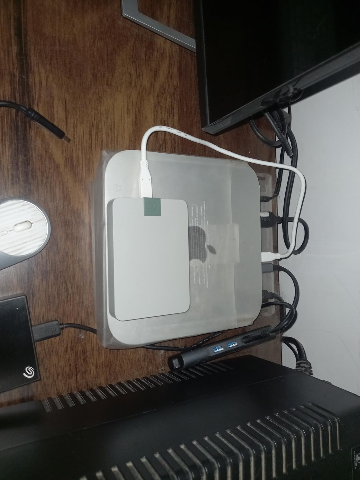 SEAGATE One Touch Desktop HUB 12To USB-C USB 3.0 compatible with Windows/Mac