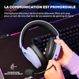 TRUST Casque gaming sans fil FAYZO DUAL Wireless - Purple