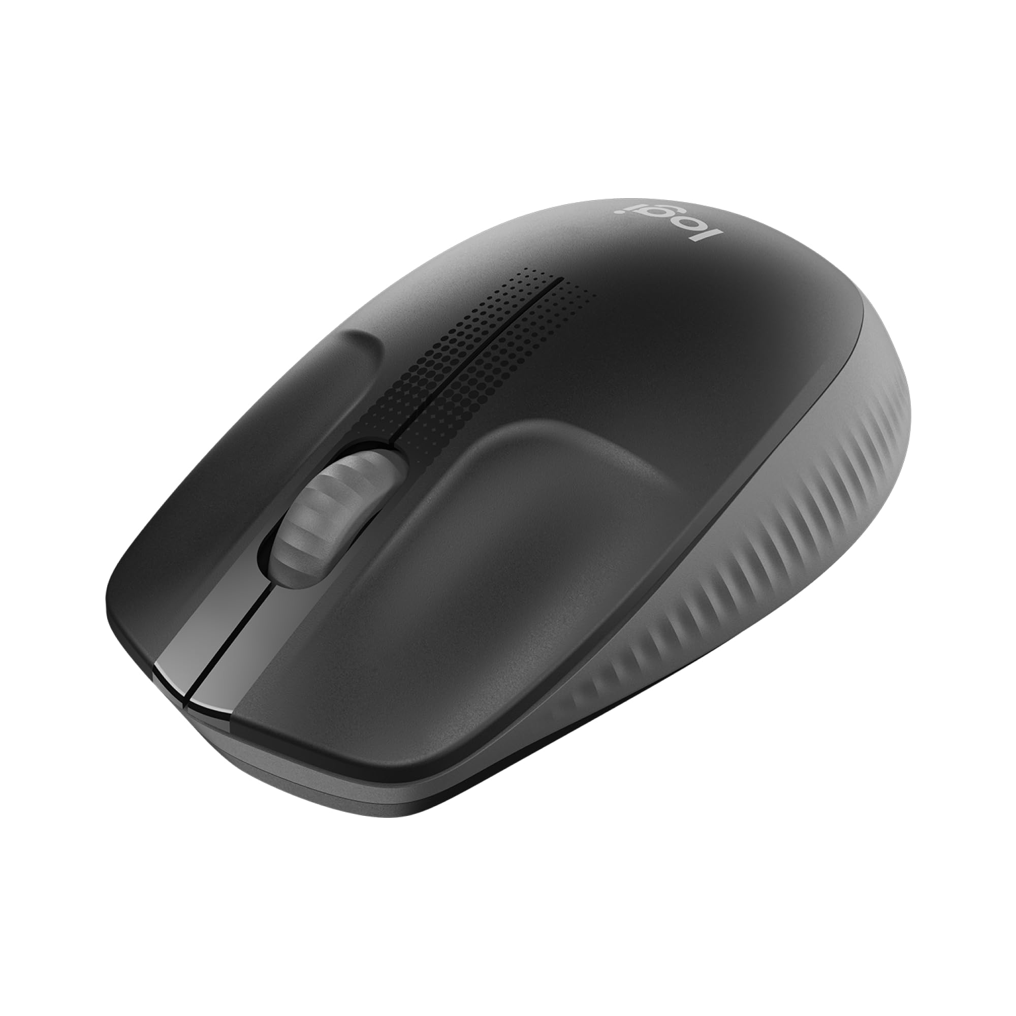 LOGITECH M190 Mouse optical 3 buttons wireless USB wireless receiver charcoal