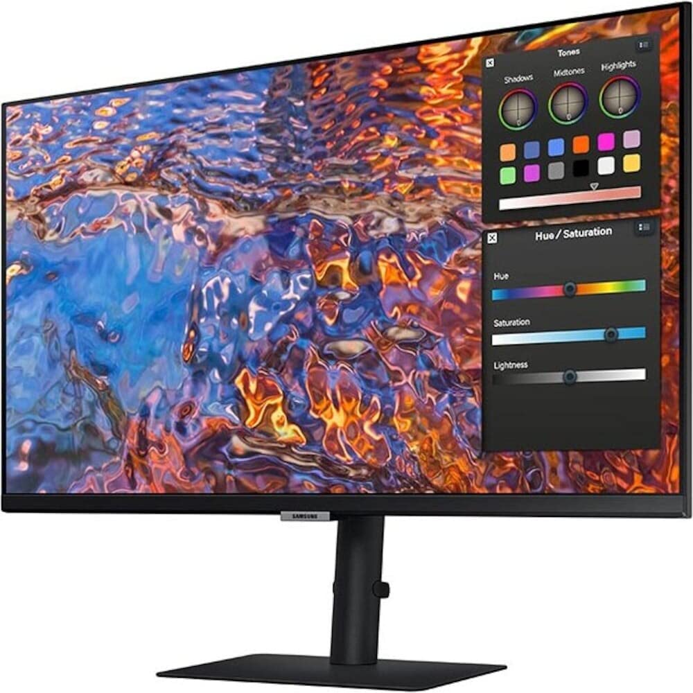 SAMSUNG LS27B800PXPXEN 27p 16:9 3840x2160 IPS 5ms HDR400 HAS/Swivel/Pivot/Tilt HDMI/DP/USB-C 90W/LAN USB3 Hub VESA 100