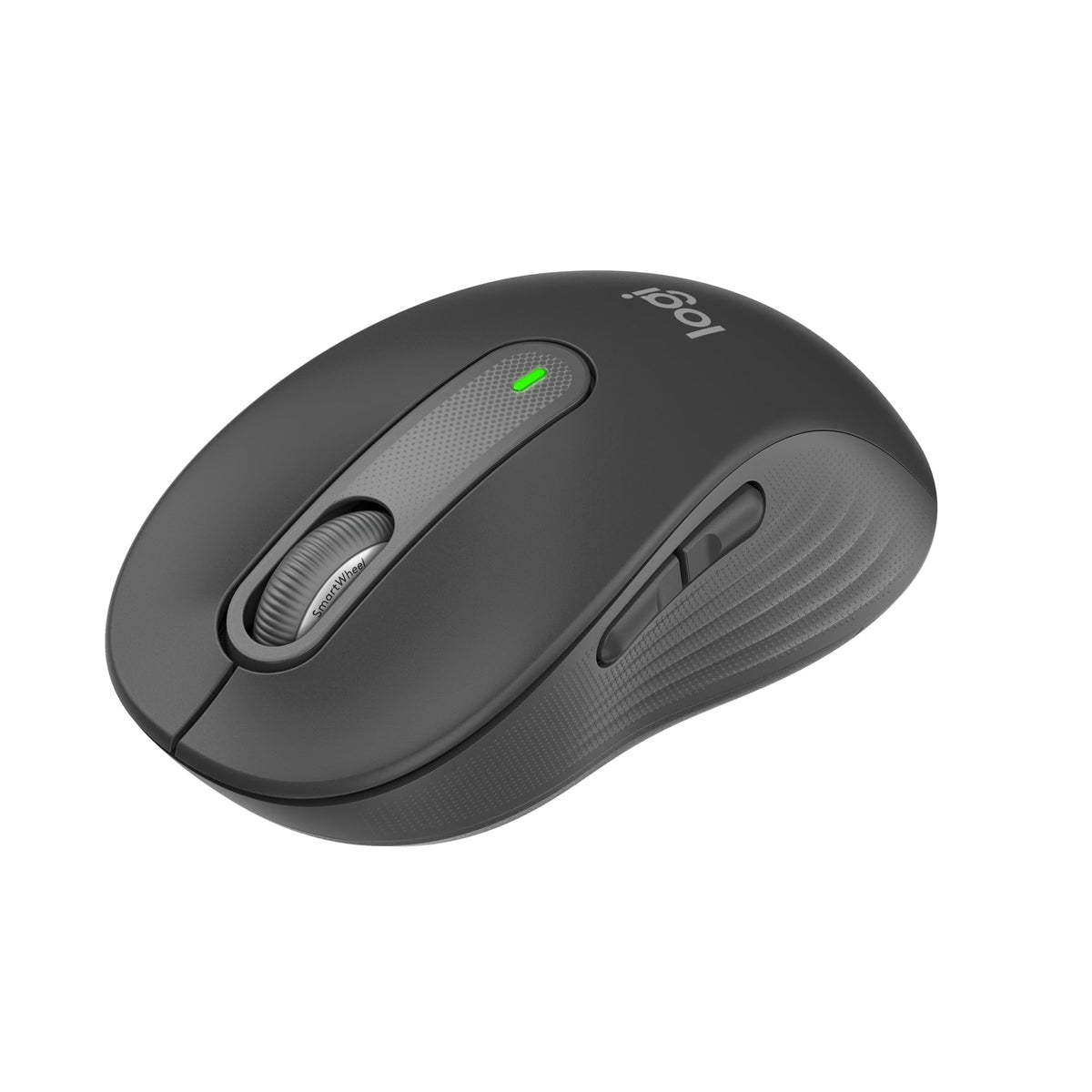 LOGITECH Signature M650 Mouse optical 5 buttons wireless Bluetooth 2.4 GHz Bolt USB receiver graphite