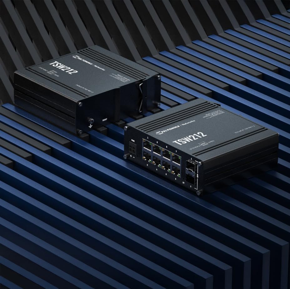 TELTONIKA NETWORKS TSW212 Layer2/L3 Managed Ethernet switch