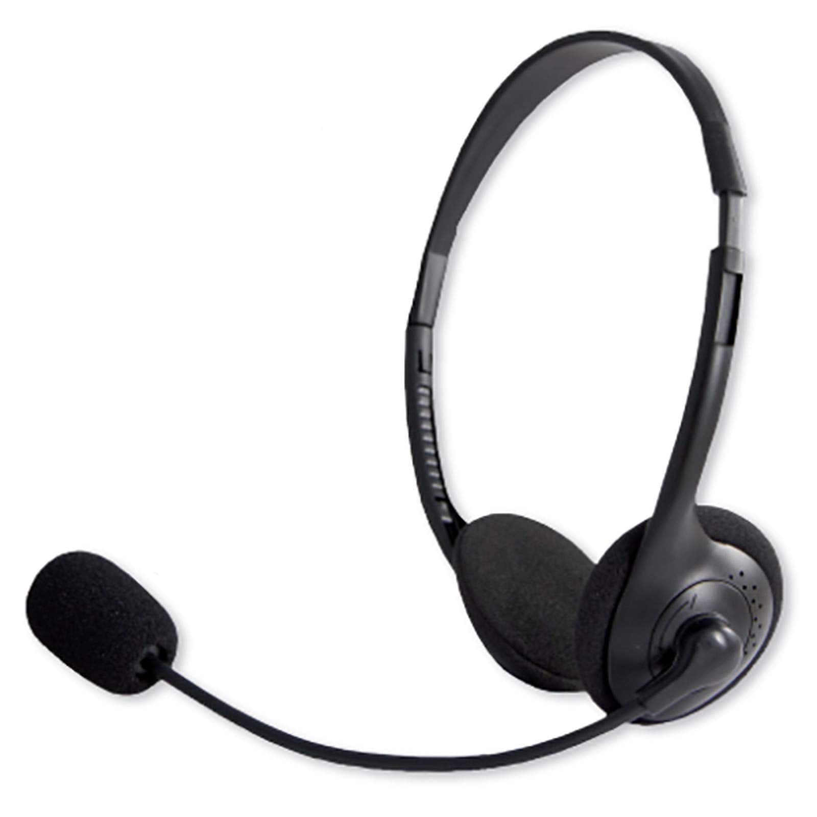 MCL Casque micro avec contrôle du volume - Jack 4 contacts