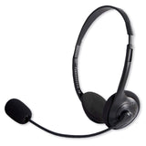 MCL Casque micro avec contrôle du volume - Jack 4 contacts