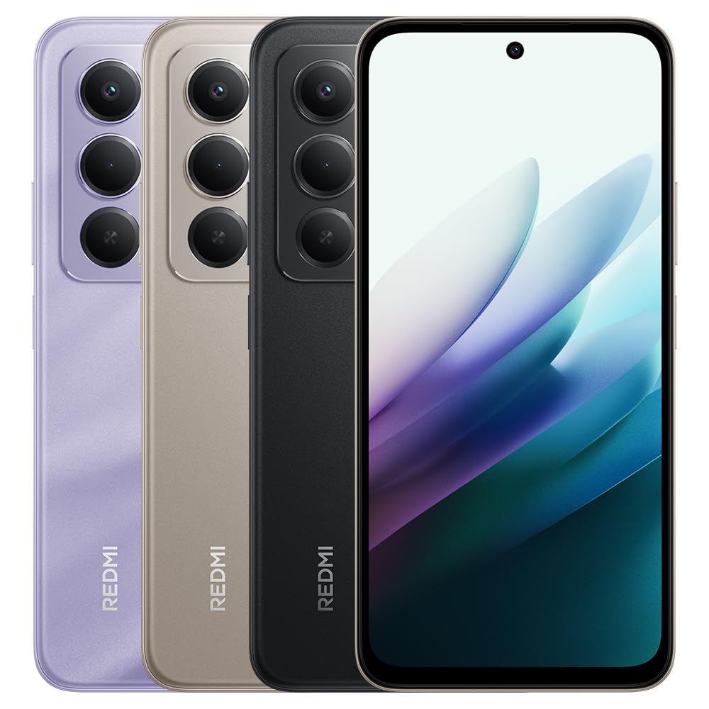 Xiaomi Redmi 15 4G (6.9''- NFC - 256 Go, 8 Go RAM) Noir