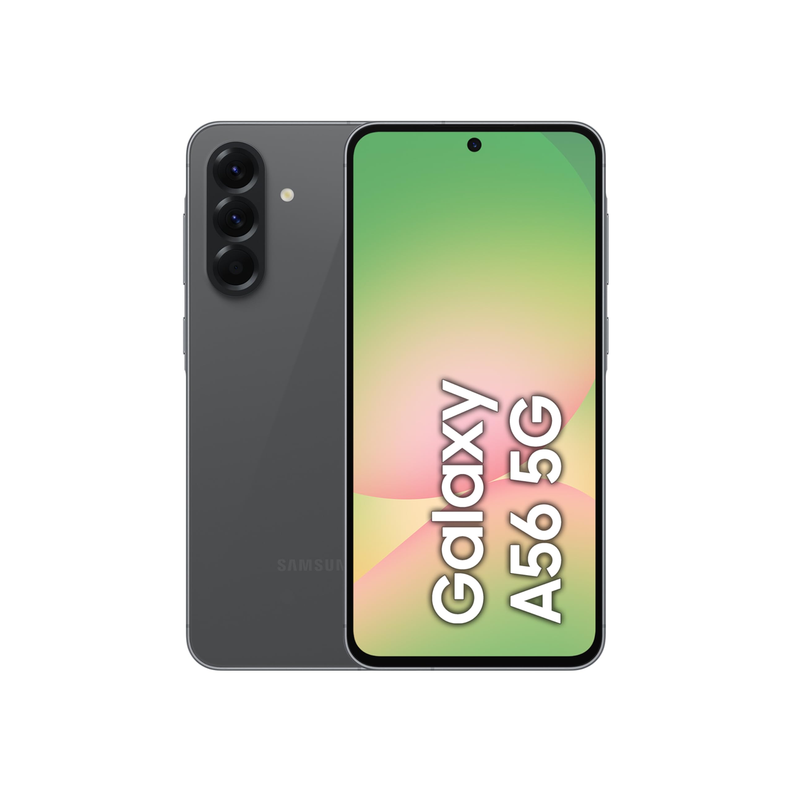 Samsung A566 Galaxy A56 (Double Sim - 6.7", 256 Go, 8 Go RAM - No EU, Garantie 2 ans par HEM) Graphite