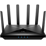 Cudy P5 routeur sans fil Gigabit Ethernet Bi-bande (2,4 GHz / 5 GHz) 5G Noir