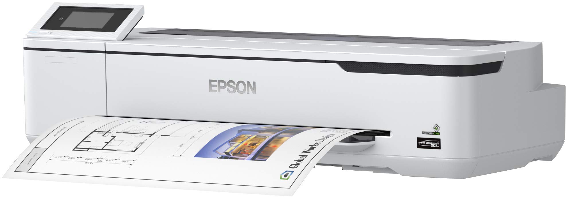 EPSON SureColor SC-T3100N 24inch large-format printer colour ink-jet Roll A1 61.0cm 2400x1200dpi Gigabit LAN Wi-Fi USB 3.0 Cutter