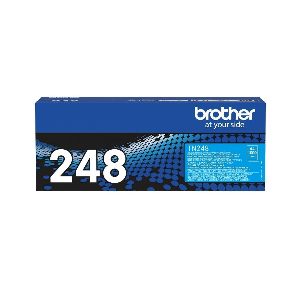 BROTHER TN248C Cyan Toner Cartridge ISO Yield 1.000 pages