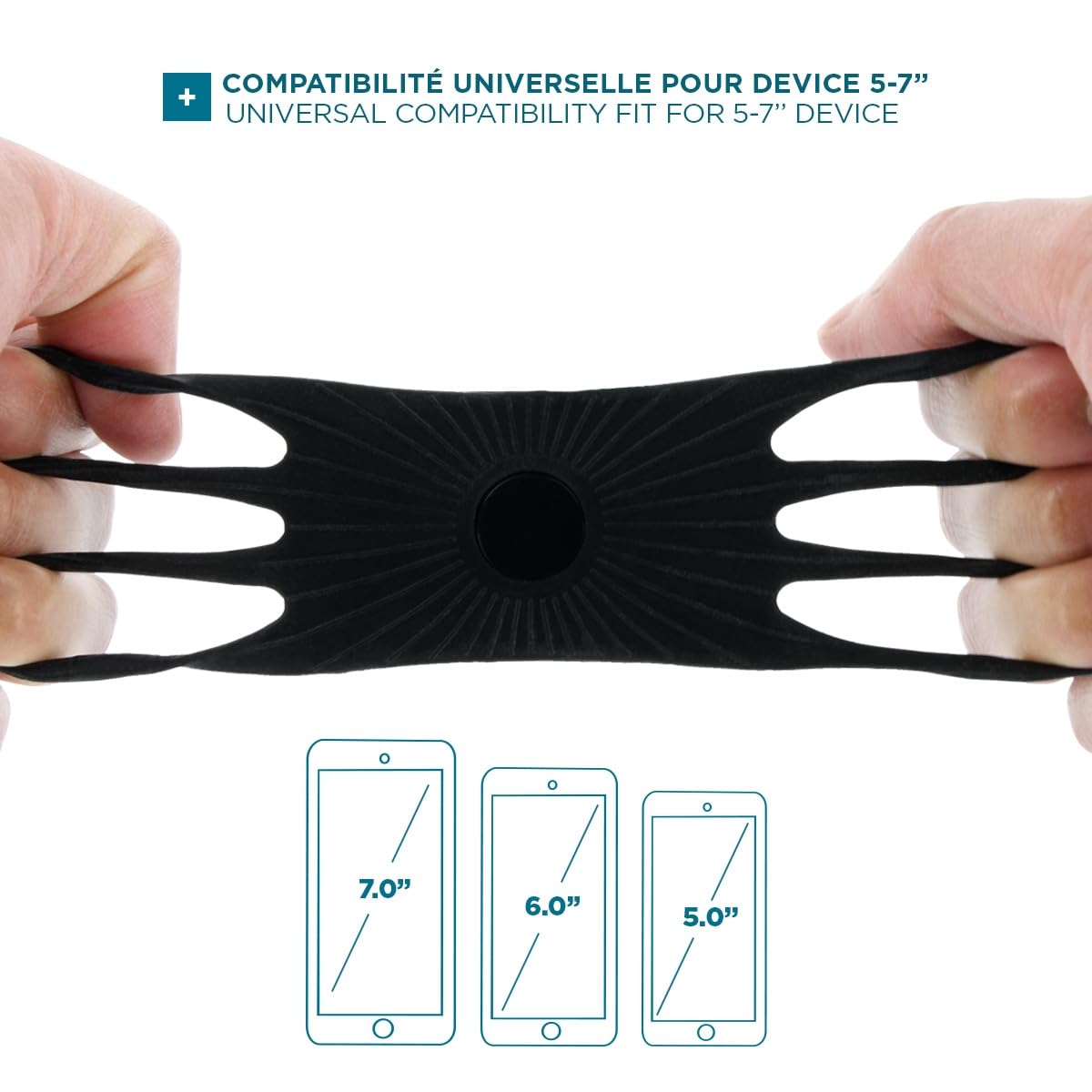 Univ Belt Clip ABS Rotating 90°+Silico