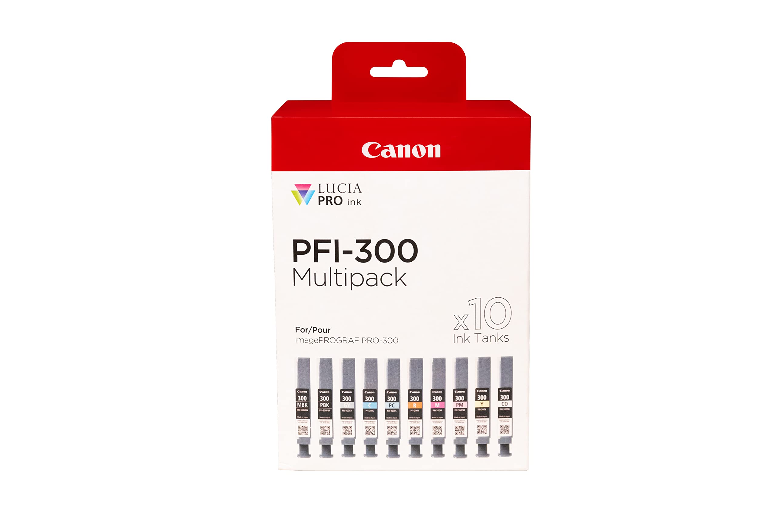 CANON PFI-300 MBK/PBK/C/M/Y/PC/PM/R/GY/CO Multi Pack