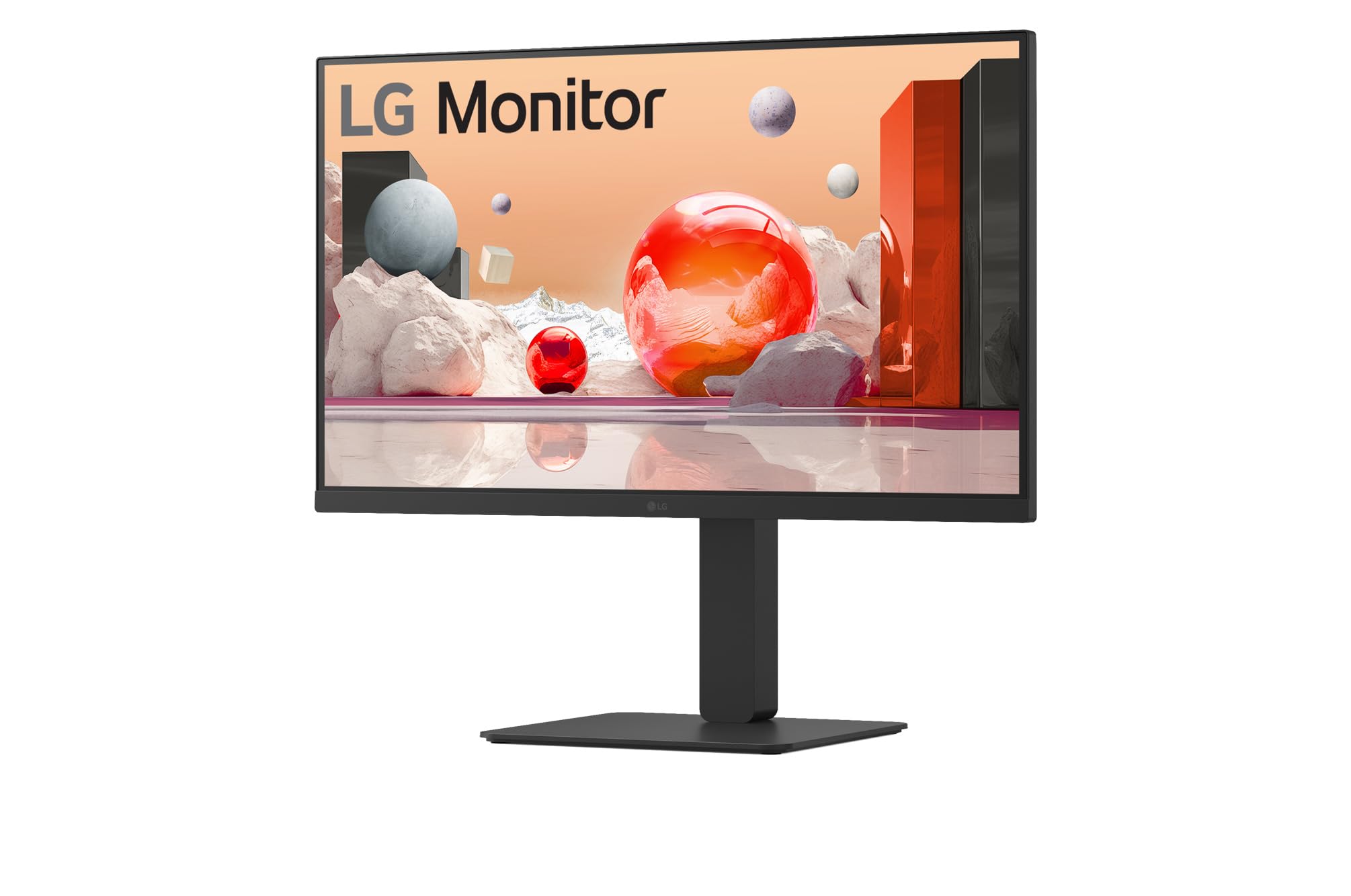 LG - Ecran LED - 27p 1920x1080 FHD 100 Hz - IPS - 5 ms - Inclinable - Hauteur réglable - Pivotant - Garantie 3 ans