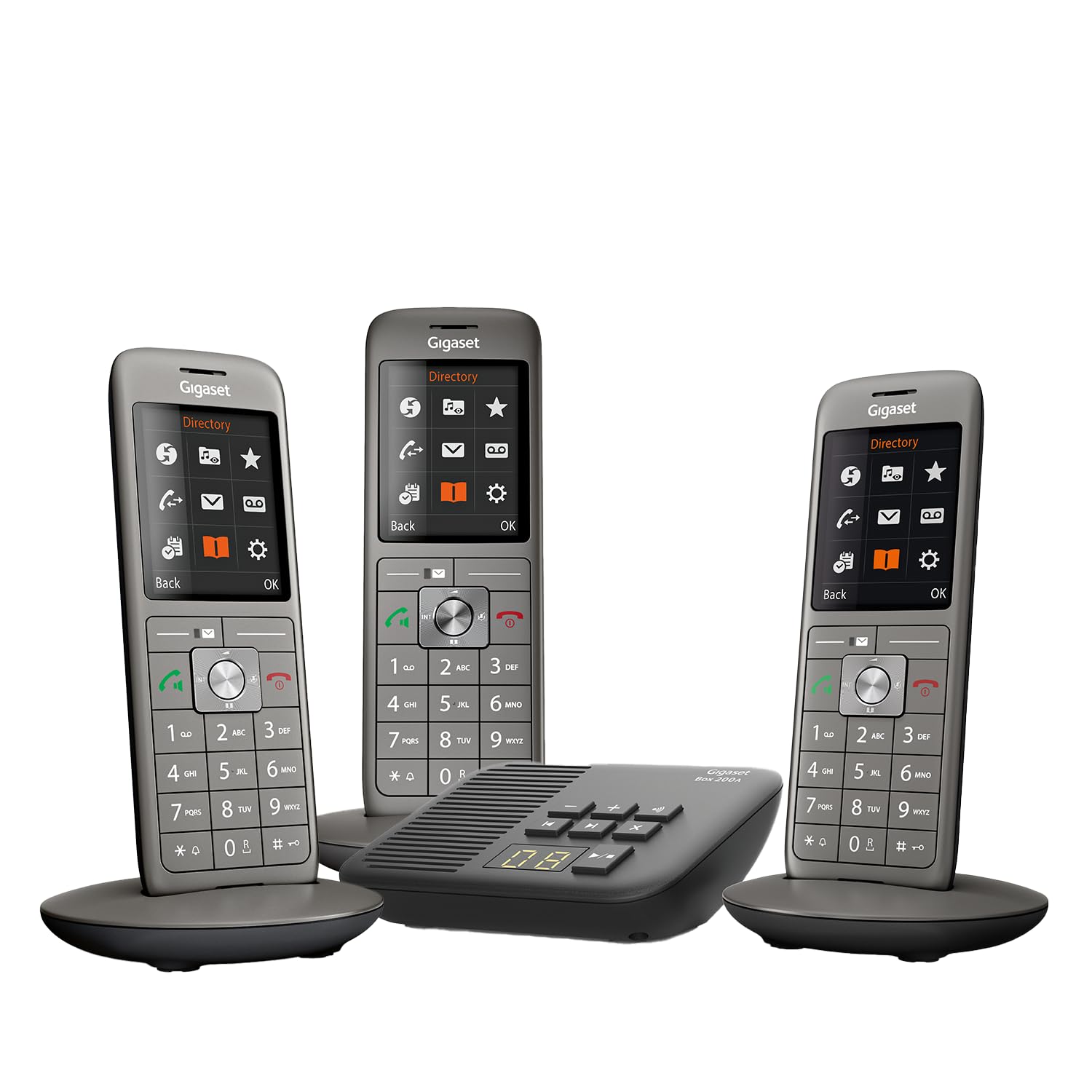 Gigaset CL660A TRIO Tél. DECT +REP. - base + 3 combinés