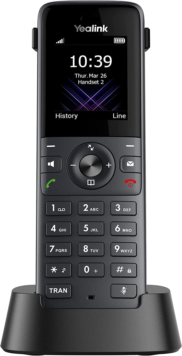 Yealink 1302022 W73P Téléphone mobile IP sans fil Gris