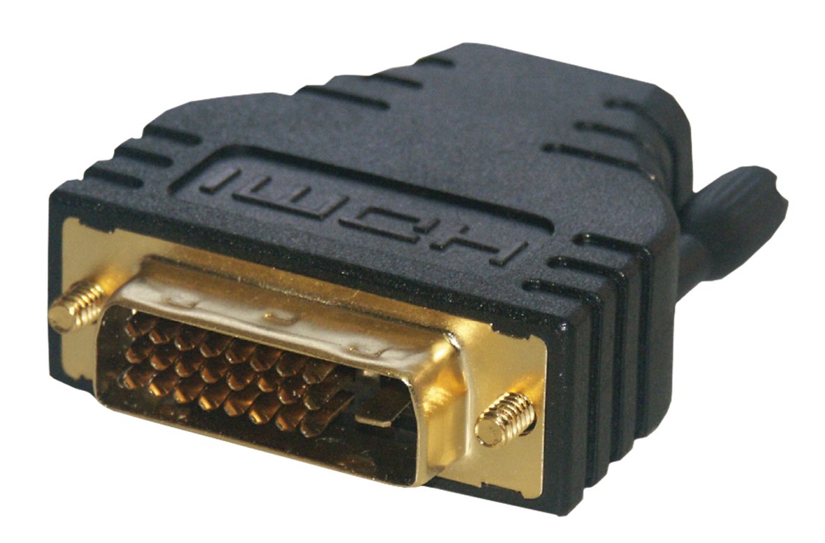 MCL Adaptateur DVI-D male / HDMI femelle haute qualite  (P)