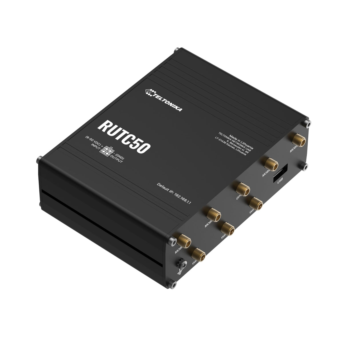 TELTONIKA NETWORKS RUTC50 5G/4G/LTE/3G WiFi 6 router