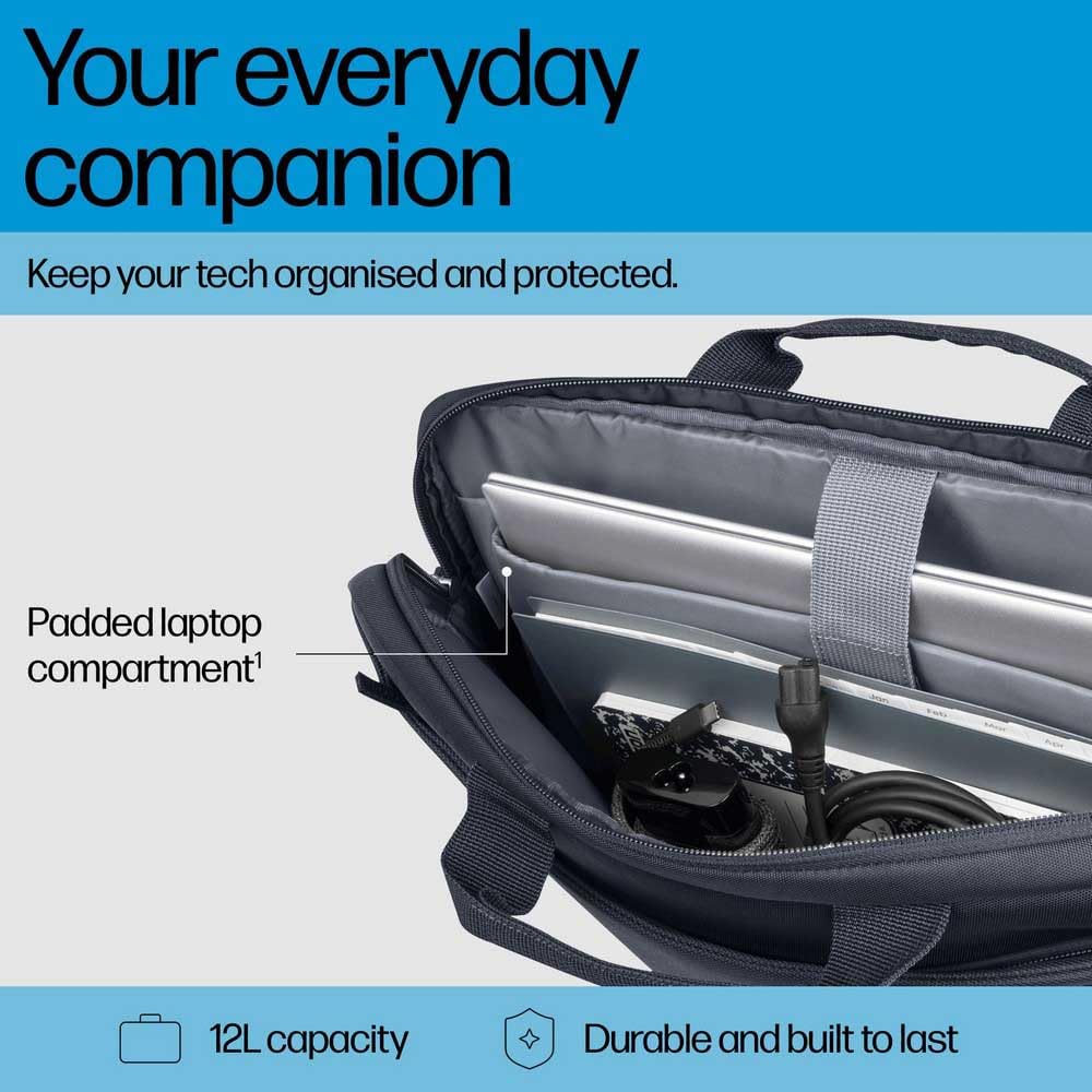 HP Everyday 16 Odyssey Gray Laptop Briefcase SmartBuy
