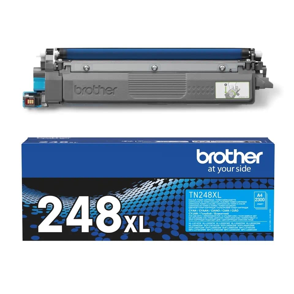 BROTHER TN248XLC Cyan Toner Cartridge ISO Yield 2300 pages