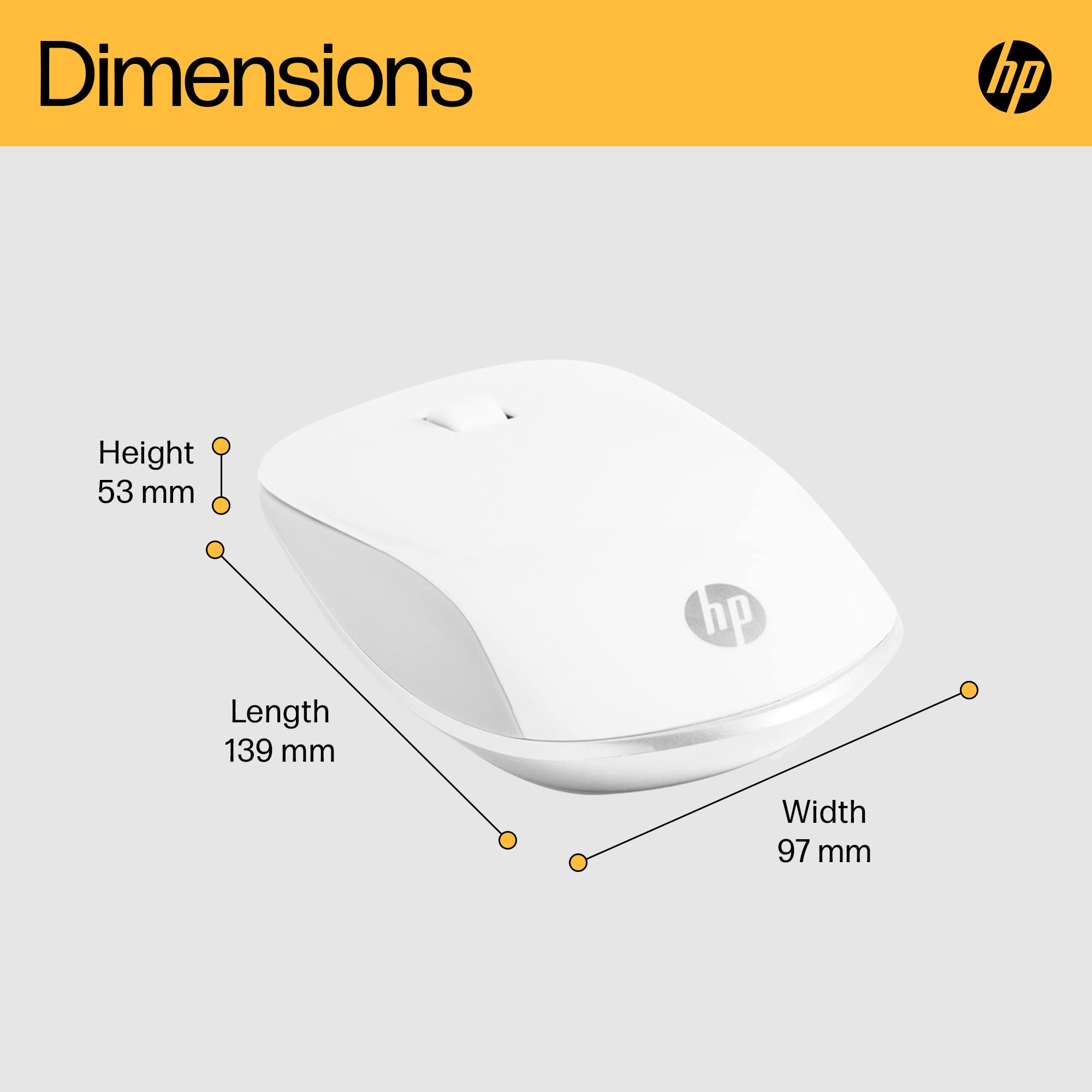 HP 410 Slim AHS Bluetooth Mouse