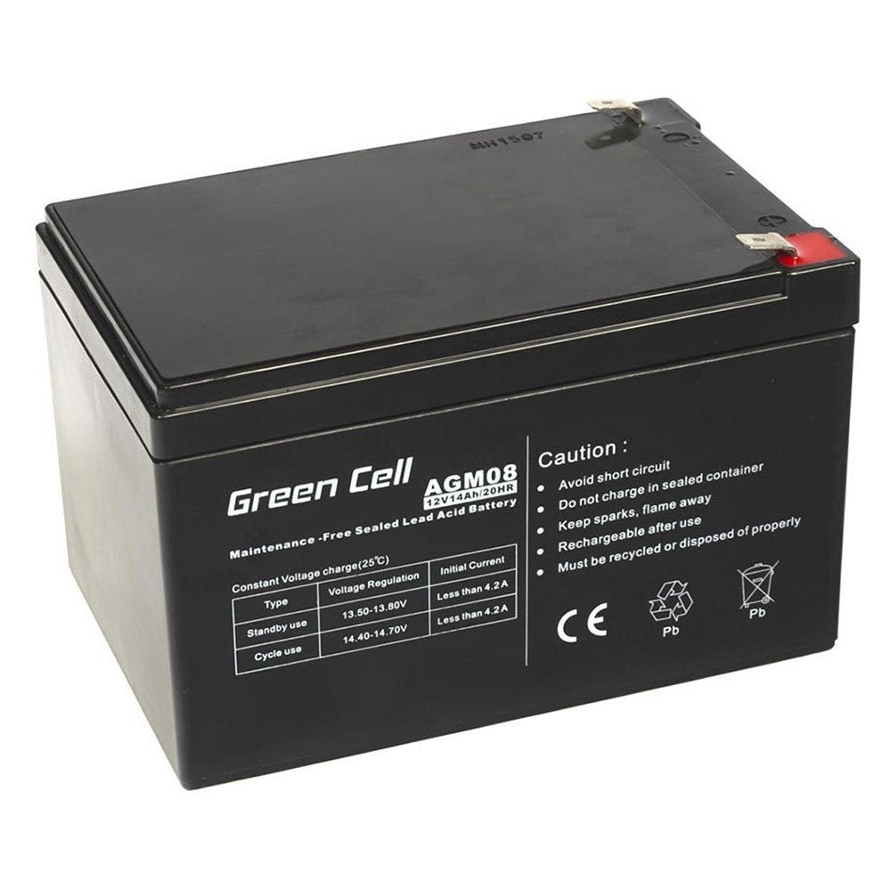 Batterie pour Système d'Alimentation Sans Interruption Green Cell AGM08 1400 mAh 12 V