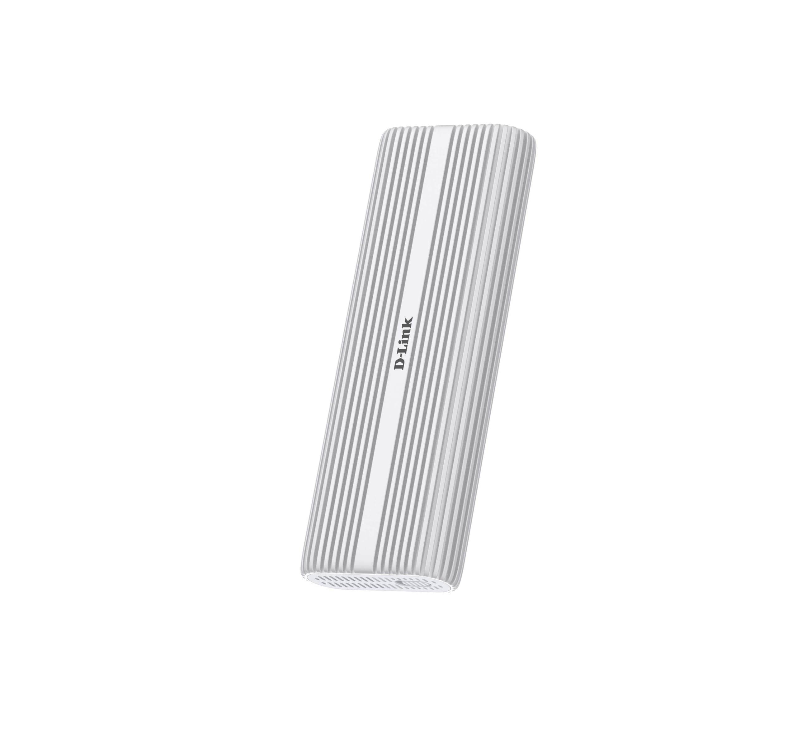D-LINK Boîtier SSD USB-C M.2 NVMe/NGFF Supporte SSD jusquà 8TB Vitesse de transfert jusquà 40Gbps