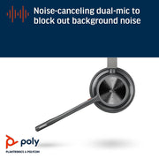 POLY Voyager 4320 casque sans fil Stéréo adapt.USB-A/USB-A+C