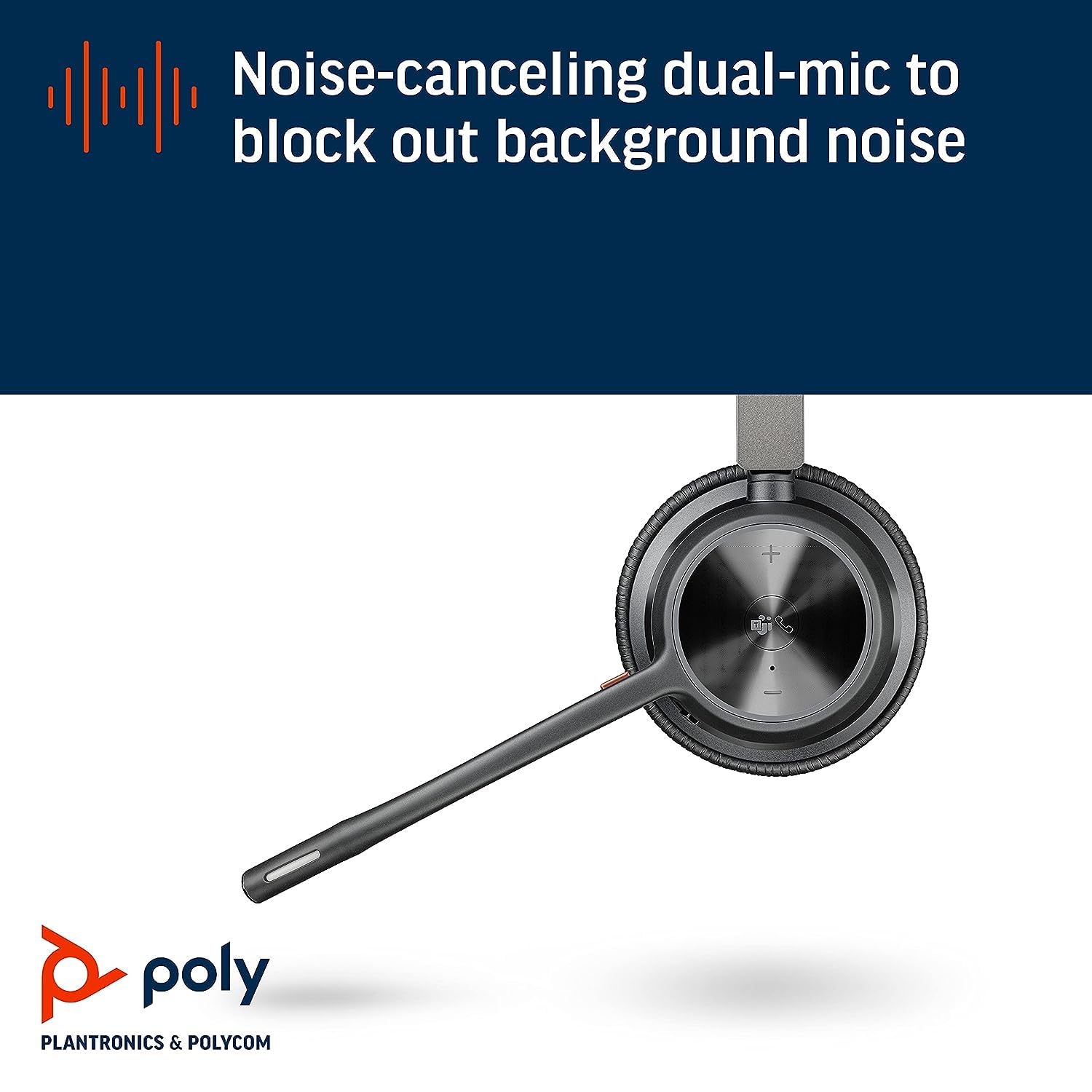 POLY Voyager 4320 casque sans fil Stéréo adapt.USB-A/USB-A+C