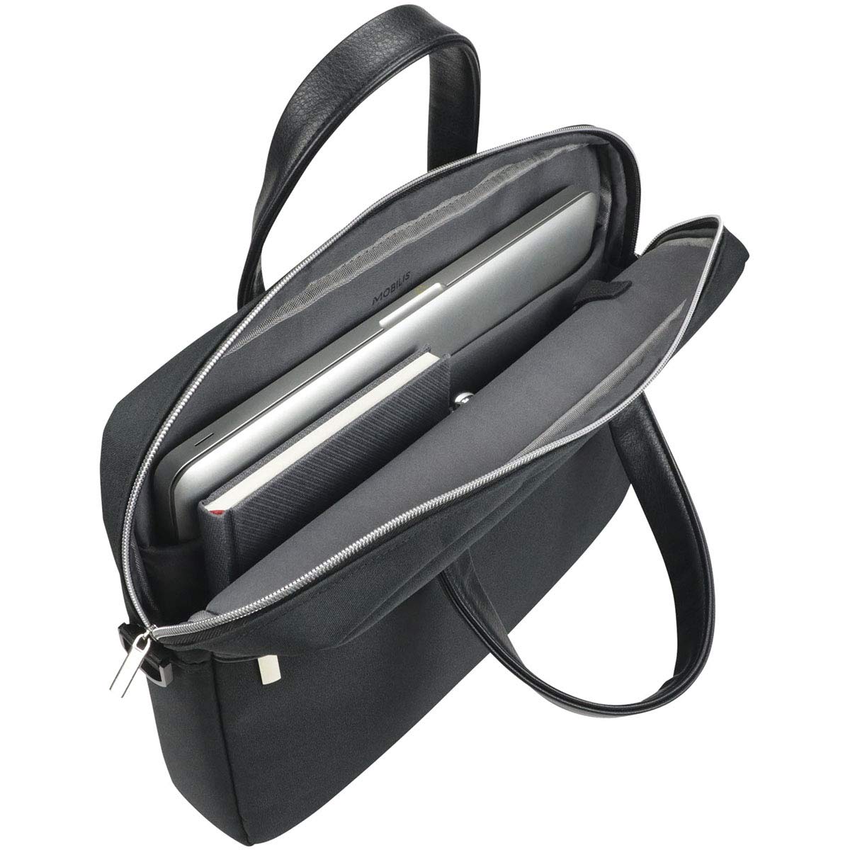 Pure Briefcase 11-14'' - Silver Zip