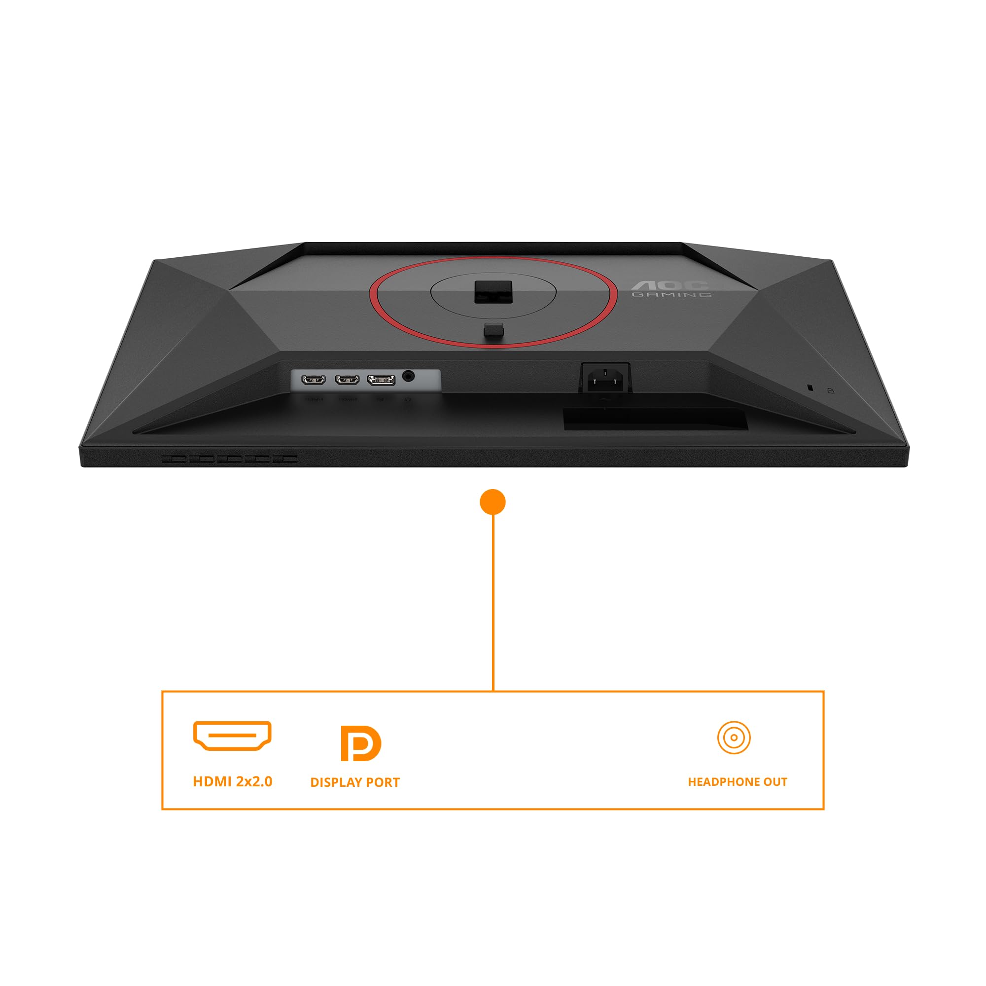 AOC 24G4HA 23.8p Fast IPS FHD 200Hz 300cd/m2 1ms HDMI2.0x2 DP Speakers Pivot