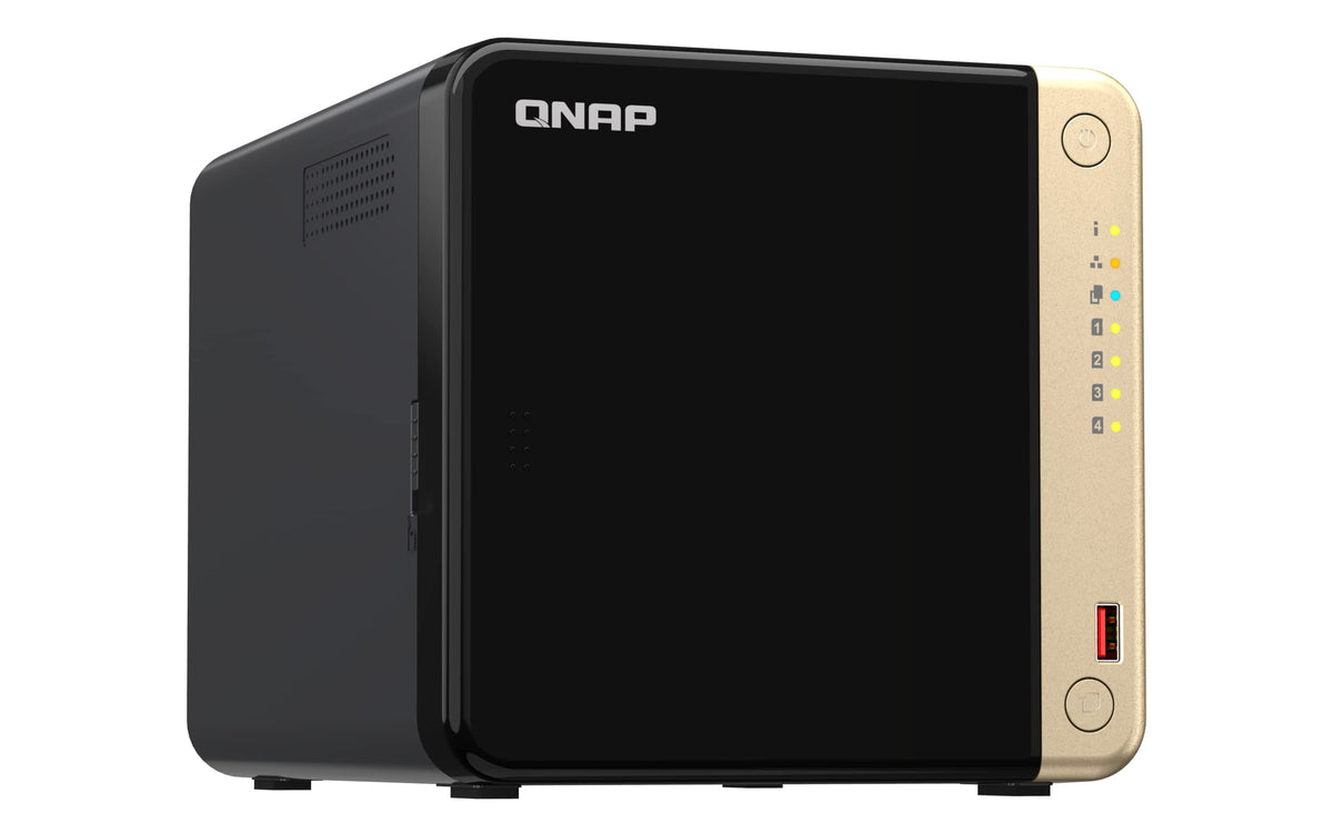 QNAP 4-Bay desktop NAS Intel Celeron N5105/N5095 quad-core
