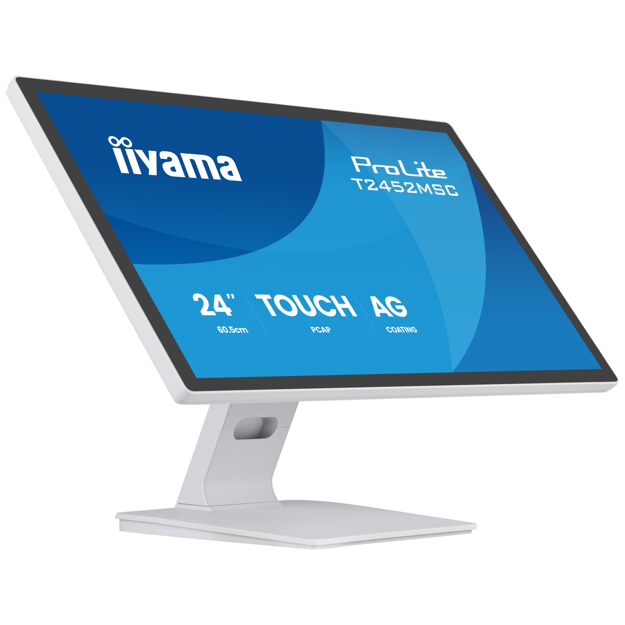 Iiyama 23.8-inch Touchscreen Monitor DeepContrast PCAP+, 10-point touch, IPS panel, 1920x1080 at 120 Hz, 5 ms, 420 cd/m2
