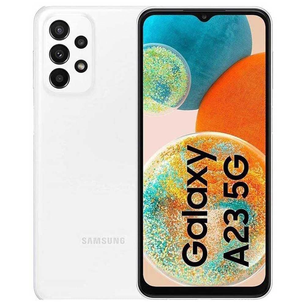 Smartphone Galaxy A23 BLANC  5G 4Go 64Go Android 12 One UI 4.1 Batt 5000 mAh CR