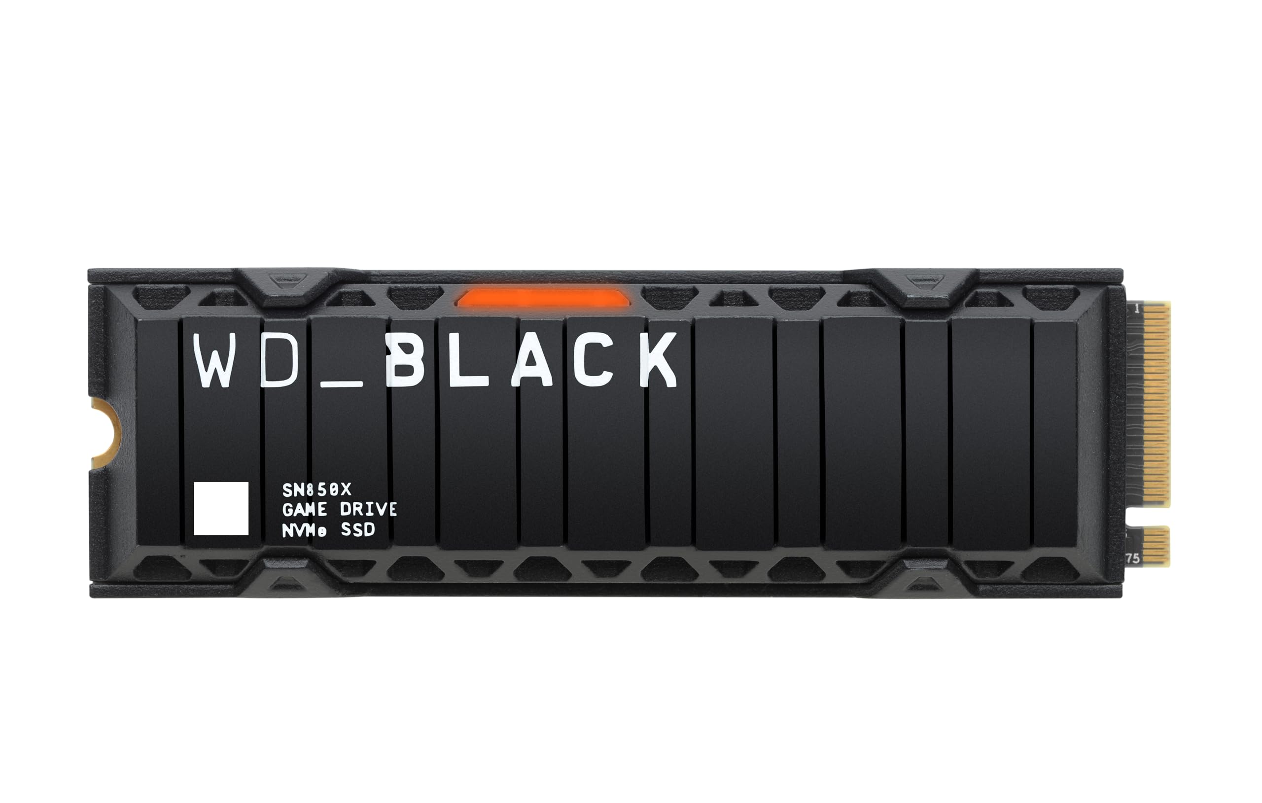 WD Black 2To SN850X NVMe SSD Supremely Fast PCIe Gen4 x4 M.2 with heatsink internal single-packed POWERED BY SANDISK