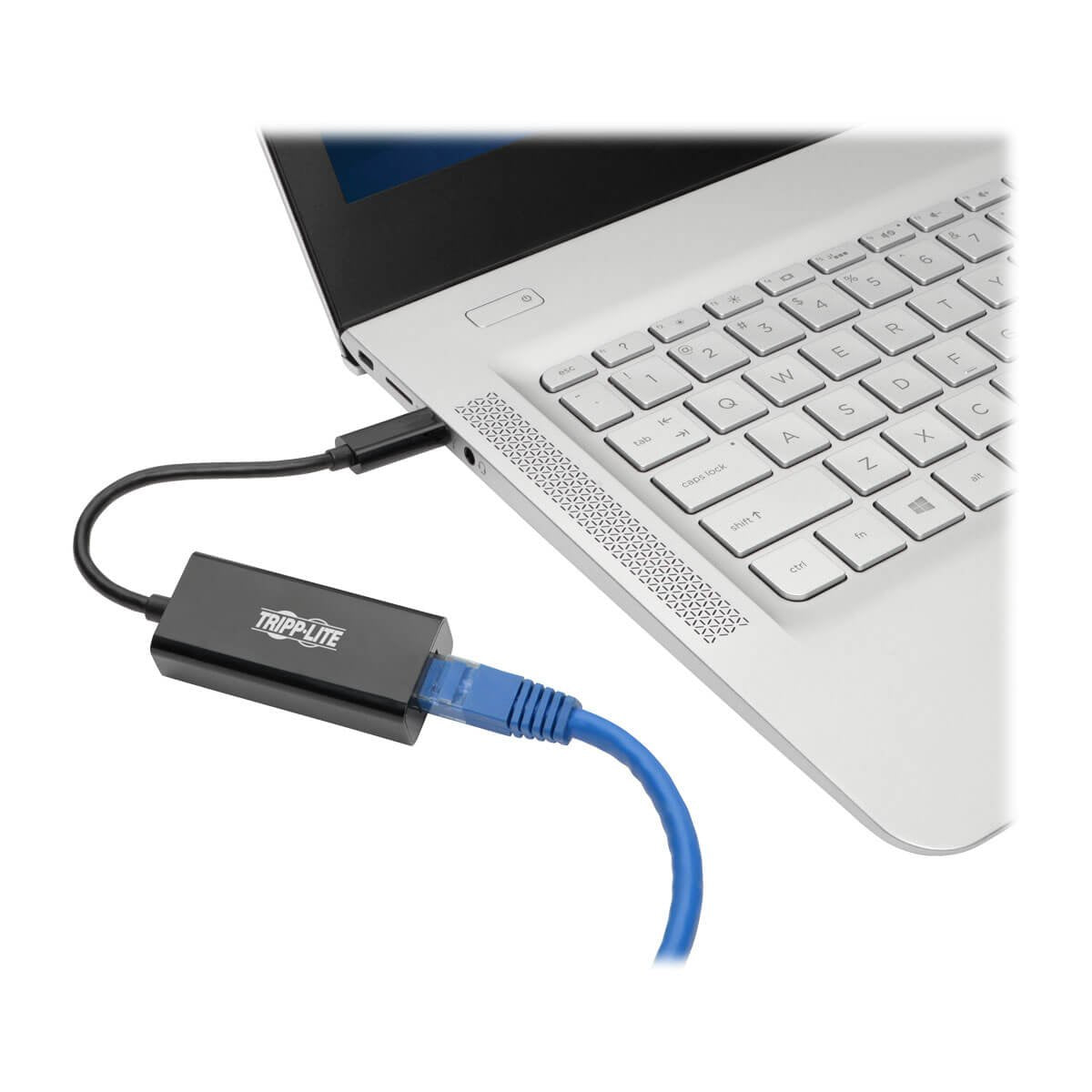 EATON TRIPPLITE USB-C to Gigabit Network Adapter with Thunderbolt 3 Compatibility Black