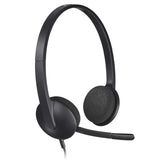 LOGITECH USB Headset H340 Headset on-ear wired