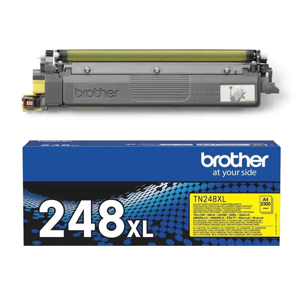 BROTHER TN248XLY Yellow Toner Cartridge ISO Yield 2300 pages