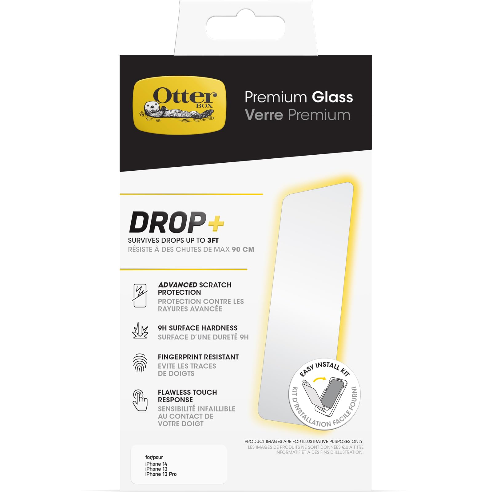 OBPremiumGlassiPhone17e/16e/14/13 clr Pp