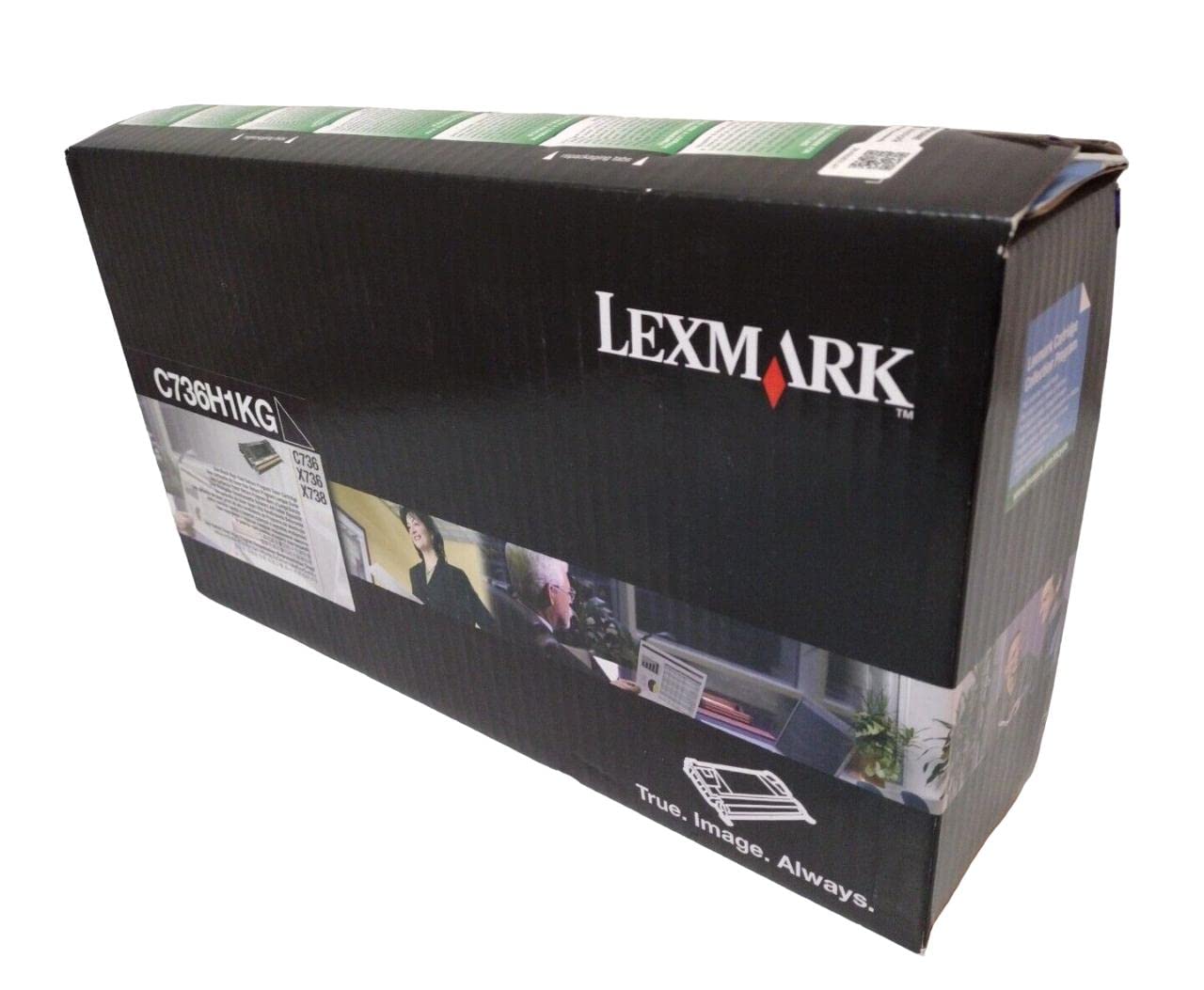 Toner LEXMARK C736H1KG C736,  X736,  X738 - Noir