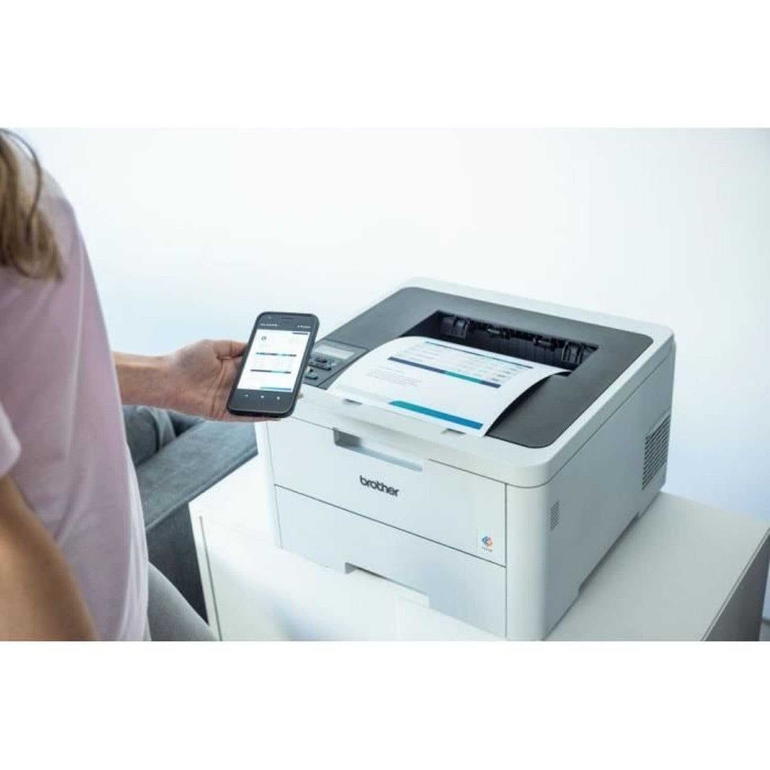 BROTHER HL-L3220CWE Printer colour LED A4 600x2400dpi 18ppm mono 18ppm colour 250sheets USB Wi-Fi