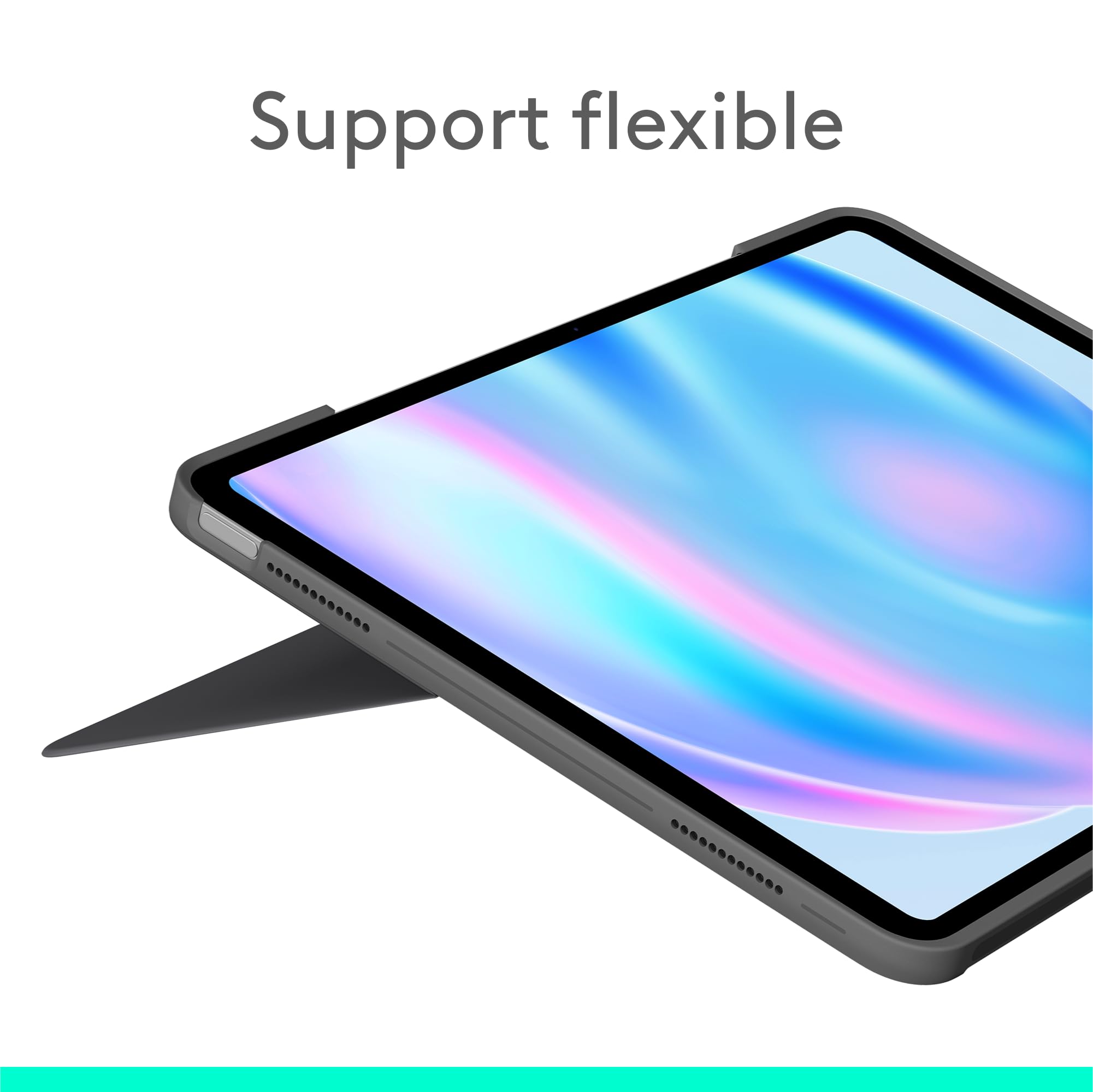 LOGITECH Combo Touch for iPad Air 13p M2 OXFORD GREY (FRA)