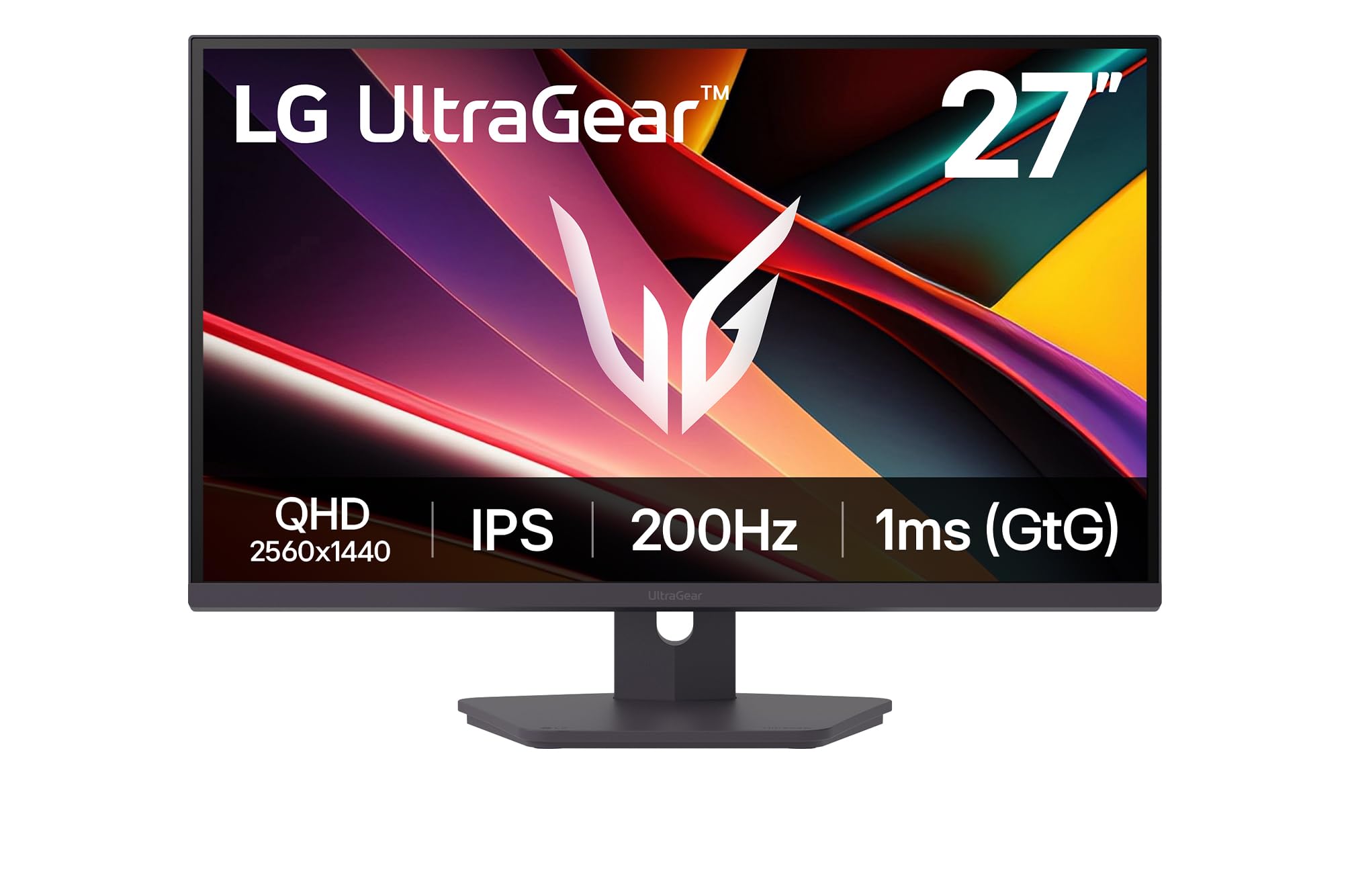 "LG 27G610A-B écran plat de PC 68,6 cm (27"") 2560 x 1440 pixels Quad HD LCD Noir"